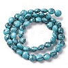 Synthetic Turquoise Beads Strands G-T047-A20-01-3