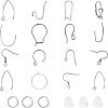 Unicraftale 304 Stainless Steel & 316 Surgical Stainless Steel Earring Hooks & Earring Hooks & Jump Rings STAS-UN0002-89P-1