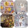 18Pcs 3 Styles Christmas Theme Plastic Decorations DIY-SC0026-69-5