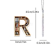 Acrylic Letter Shaped Book Shelf Pendant Decorations PW-WG0114B-18-1