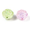 UV Plating Opaque Acrylic Beads SACR-N019-01-2
