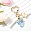 Acrylic Strawberry Pendant Decoration HJEW-SW00120-02-3