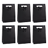 Rectangle Paper Gift Bags CARB-WH0017-14B-05-1