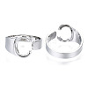 Alloy Cuff Finger Rings RJEW-S038-195C-P-NR-3