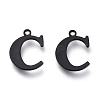 304 Stainless Steel Charms STAS-H112-C-EB-1