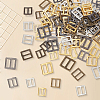 120Pcs 12 Styles Alloy Tri-Glide Adjuster Buckles FIND-CY0001-82-7