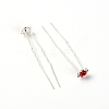 Alloy Hair Forks OHAR-WH0020-05-1
