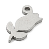 Non-Tarnish Laser Cut 304 Stainless Steel Charms STAS-G323-02P-2