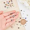 50Pcs 5 Style PVD Vacuum Plating 304 Stainless Steel Spacer Beads STAS-UN0022-17-3
