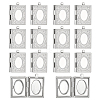 16Pcs 316 Stainless Steel Locket Pendants STAS-ME0003-42-1