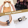 6Pcs 3 Styles Cowhide Leather Cable Straps with Golden Metal Snap Button FIND-CL0001-73B-5