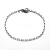 Tarnish Resistant 316 Surgical Stainless Steel Box Chain Bracelets BJEW-JB01865-7