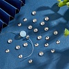 DICOSMETIC 500Pcs 304 Stainless Steel Bead Caps STAS-DC0011-57-5