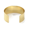 Brass Plain Wide Cuff Bangles BJEW-D039-03G-3