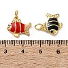 Ocean Brass Charms KK-D221-21G-02-3
