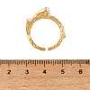 Ocean 304 Stainless Steel Cuff Open Rings SA-CBA183D-07G-3