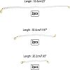 SUPERFINDINGS Transparent Acrylic Beads Chains Bag Handles AJEW-FH0001-24-2