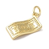 Rack Plating Brass Pendants X-KK-B092-08G-2
