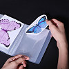 1Pc A6 Transparent PP Plastic Photocard Storage Albums AJEW-GL0004-48-5