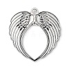 Tibetan Style Alloy Wing Large Pendants LS-TIBEP-S100-AS-NR-2