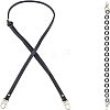 2Pcs 2 Style Adjustable Leather & Acrylic Cable Chain Bag Handles FIND-PH0005-19-1