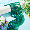 11 Strands 11 Styles Electroplate Glass Beads Strands EGLA-TA0003-01A-5