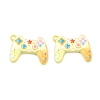 Baking Paint Alloy Pendants FIND-G109-06-1