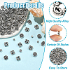 180Pcs 6 Styles Alloy Beads FIND-YW0010-61-5