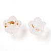 Frosted Transparent Acrylic Beads X-OACR-N137-72A-5