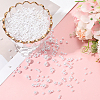 800Pcs 4 Styles Imitation Pearl Acrylic Beads OACR-LT0001-01-3