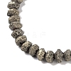 Electroplated Natural Lava Rock Beads Strands G-A234-F02-01H-3