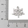 201 Stainless Steel Pendants STAS-S157-11P-3