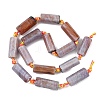 Natural Fire Crackle Agate Beads Strands GG-T001-02A-4