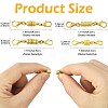 8 Styles Brass Magnetic Clasps Converter KK-FS0001-94-4