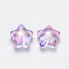 Spray Painted Glass Beads LS-GLAA-R211-04-E02-2