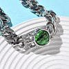 Eye 201/304 Stainless Steel Link Bracelets BJEW-F522-02P-02-2