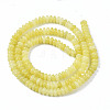 Natural Lemon Jade Beads Strands G-S366-115-2