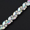 Rhinestone Cup Chain OCOR-WH0073-52B-1