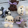 25Sets Flat Round Plastic Doll Craft Eyes FIND-GA0005-41-5