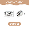 200Pcs Tibetan Style Alloy Spacer Beads FIND-FH0017-51B-2