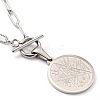 Non-Tarnish 304 Stainless Steel Pendant Necklaces NJEW-JN02951-2