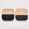 Resin & Wood Cabochons RESI-S384-010A-E01-1