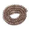Natural Grey Agate Beads Strands G-P587-D04-01-3