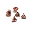 CCB Plastic Bead Cones CCB-J029-01R-1