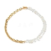 Synthetic Opalite Chip Beads Jewelry Set SJEW-JS01223-08-5