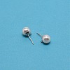 Iron Stud Earring Findings STAS-WH0029-02C-02-1-1