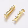 Brass Magnetic Slide Lock Clasps E213-G-3
