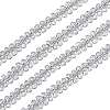 Metallic Polyester Ribbon OCOR-WH0067-04B-1