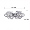 Braid Knit Chinese Knot Closure Cheongsam Frog Buttons BUTT-WH0014-22-3