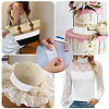 10 Yards Flat Cotton Lace Ribbon OCOR-GF0002-78A-5